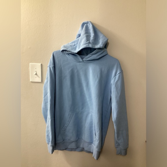 Women’s Unbranded Medium Light Blue Hoodie - Picture 1 of 1